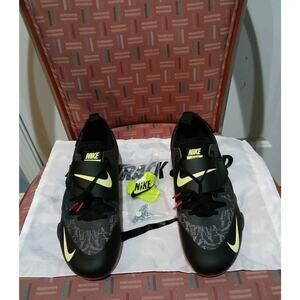 Nike Men's Size 9 Zoom PV Elite Pole Vault Spikes Black (AA1204-004)